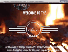 Tablet Screenshot of occcafe.com